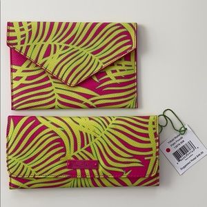 Vera Bradley Wallets Palm Tree Print NWT